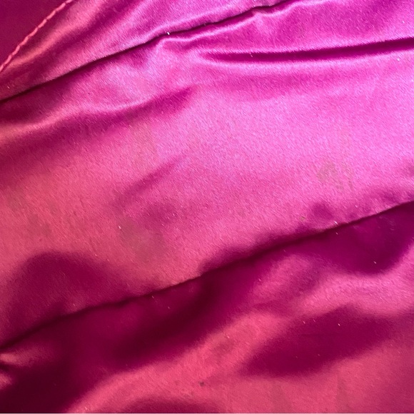 COACH BLACK CROC PRINT LEATHER ZIP CLOSURE TOP HANDLE SILVER BUCKLE PURSE BAG - Picture 12 of 12